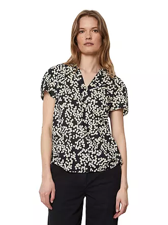 MARC O'POLO | Blouse-chemise | schwarz